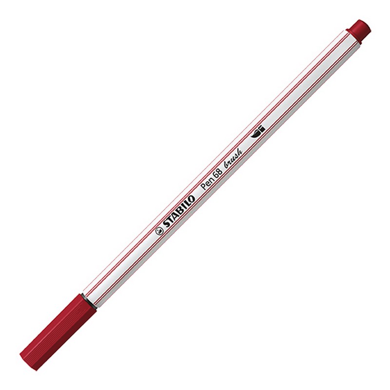 Fix STABILO Pen 68 brush, purpurový (19)