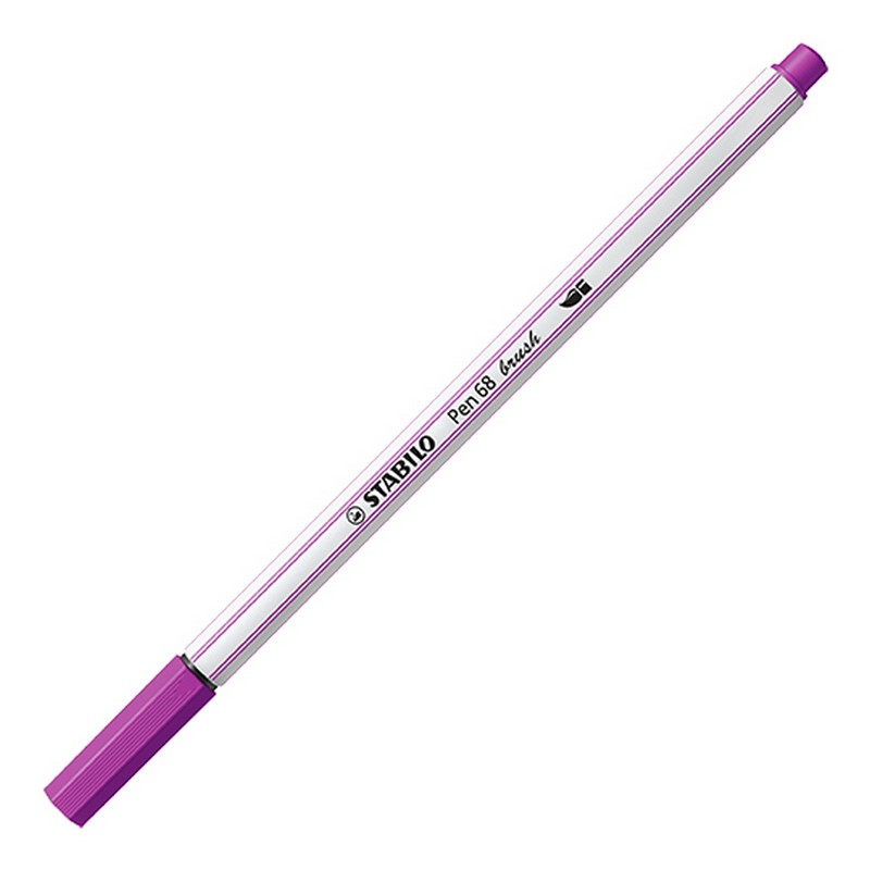 Fix STABILO Pen 68 brush, lila (58)