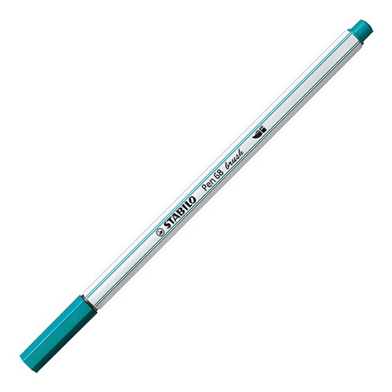 Fix STABILO Pen 68 brush, tyrkysový (51)