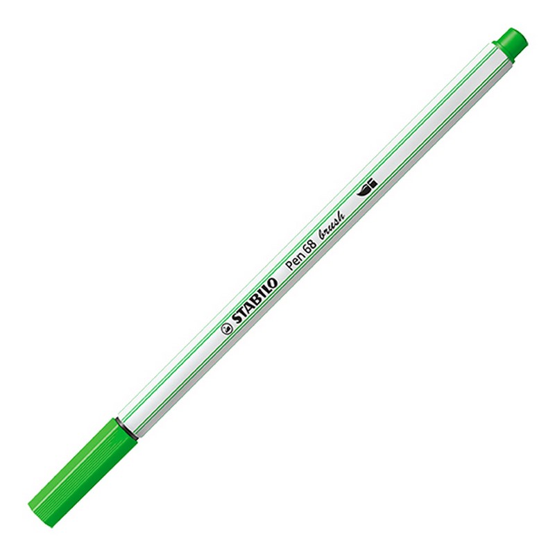 Fix STABILO Pen 68 brush, světle zelený (33)