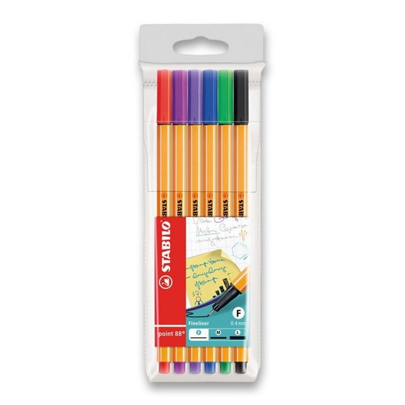 Liner STABILO point 88, 6ks