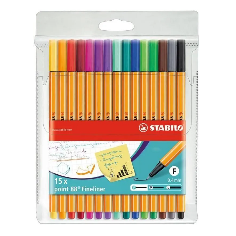Liner STABILO point 88, 15ks