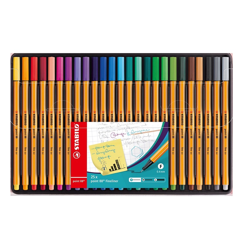 Liner STABILO point 88, 25ks
