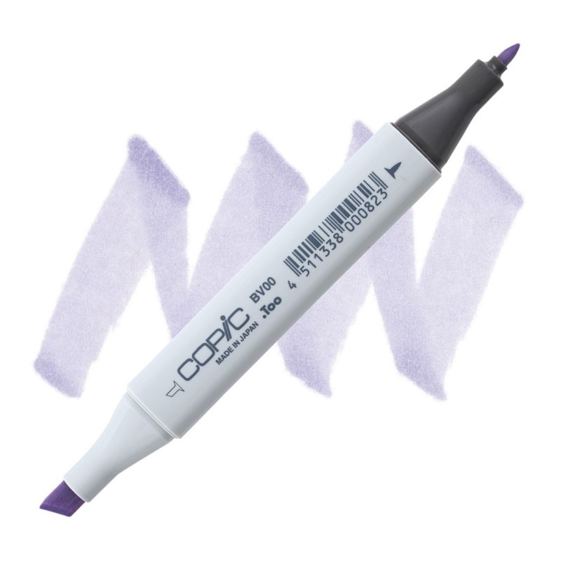 Lihová fixa COPIC Classic oboustranná Fine & Chisel, BV00 Mauve shadow