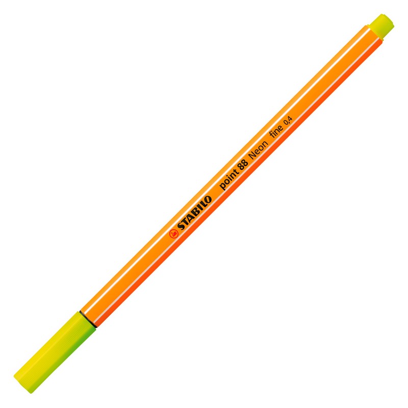 Liner STABILO point 88, neon žlutý (024)