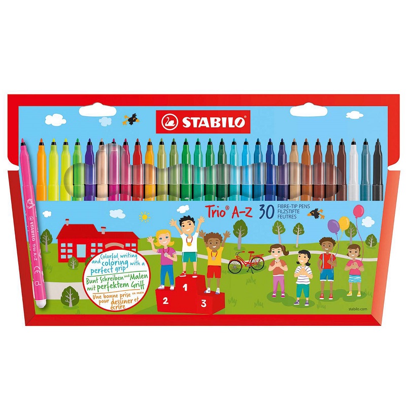 Fixy STABILO Trio A-Z, 30ks