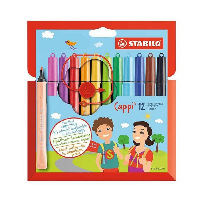 Fixy STABILO Cappi, 12ks