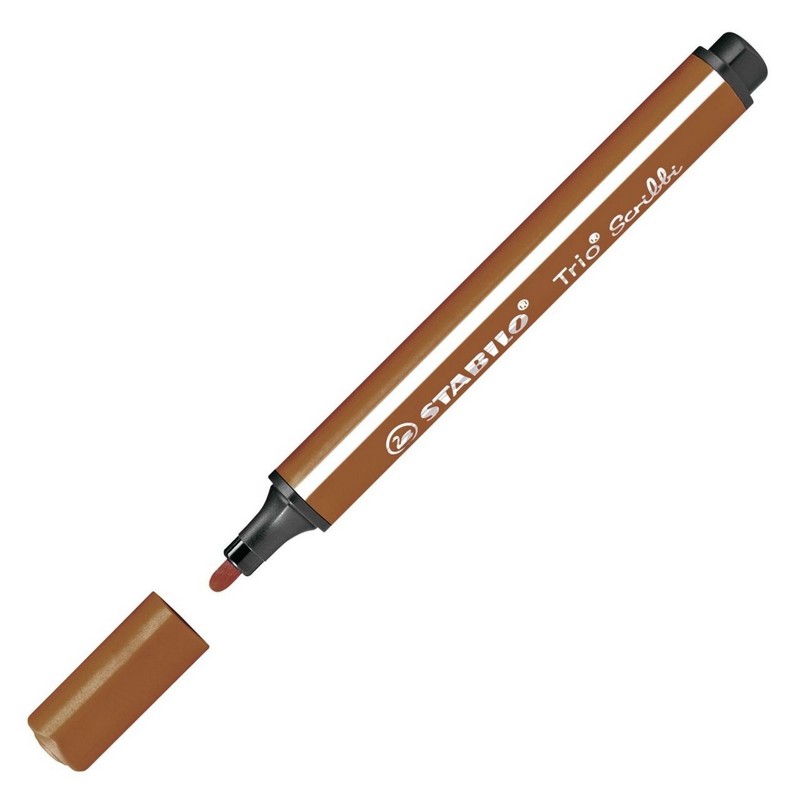 Fix STABILO Trio Scribbi, hnědý světlý