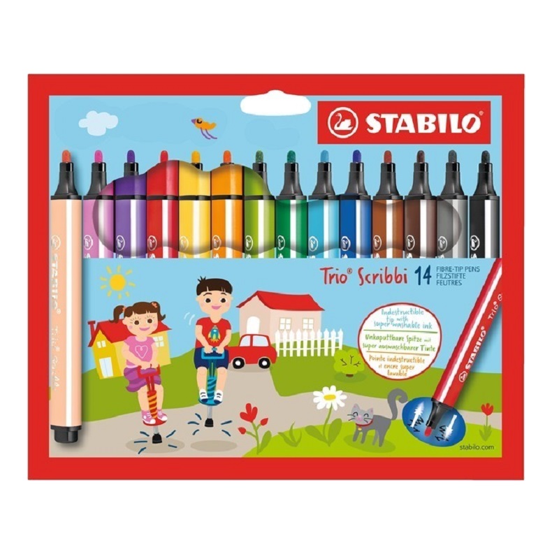 Fix STABILO Trio Scribbi, 14ks