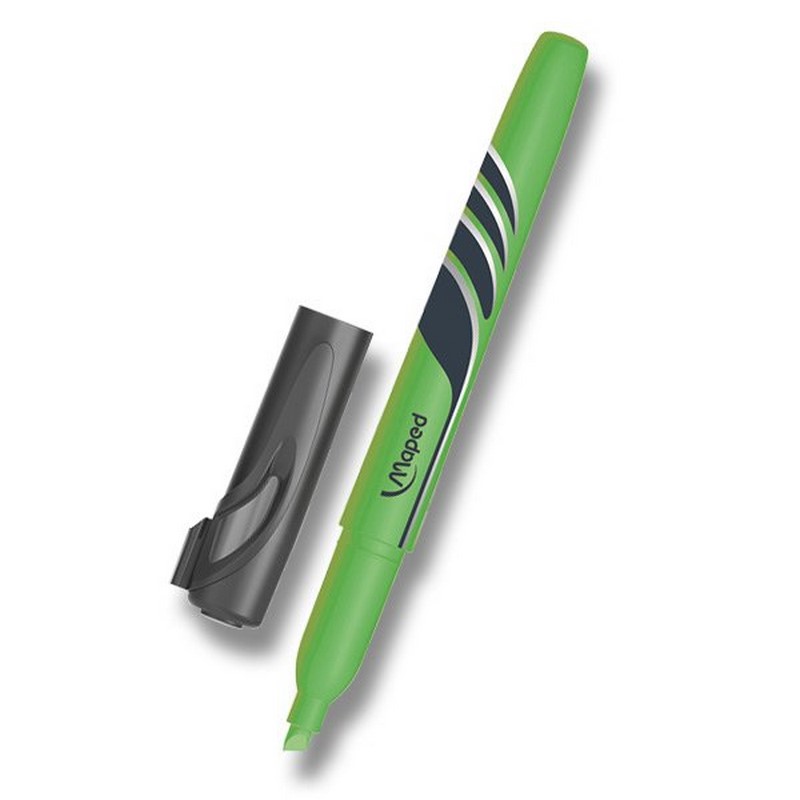 Zvýrazňovač MAPED Fluo Peps pen, zelený