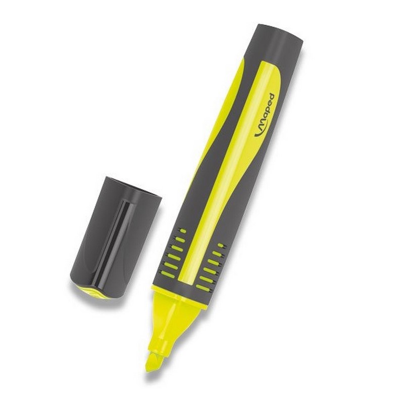 Zvýrazňovač MAPED Fluo Peps max, žlutý
