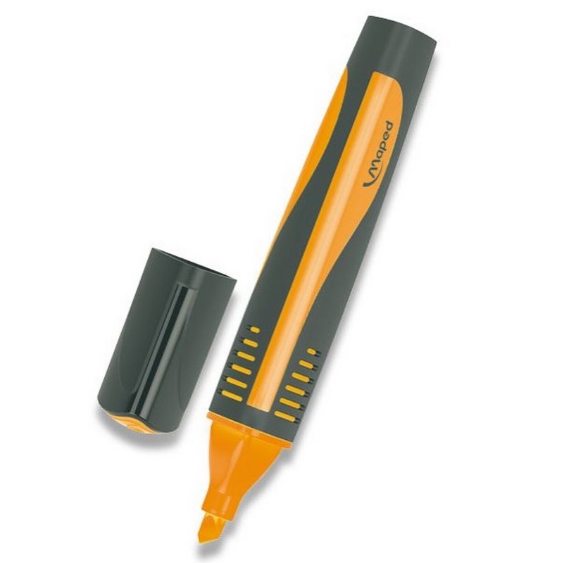 Zvýrazňovač MAPED Fluo Peps max, oranžový