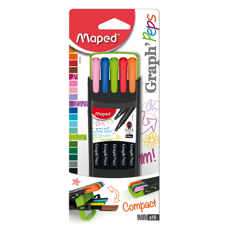 Liner MAPED Graph Peps, 5ks compact