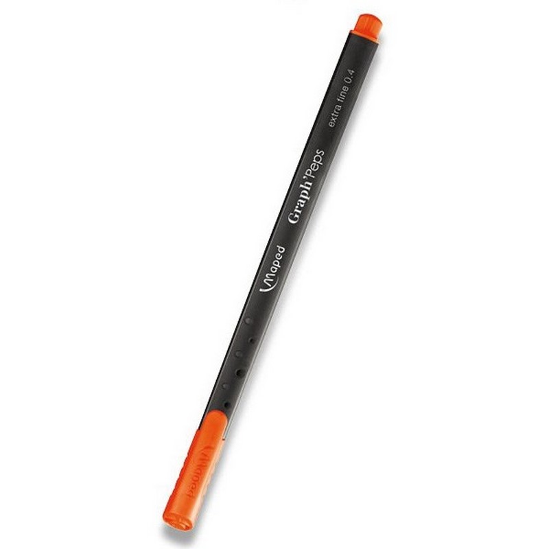 Liner MAPED Graph Peps, oranžový