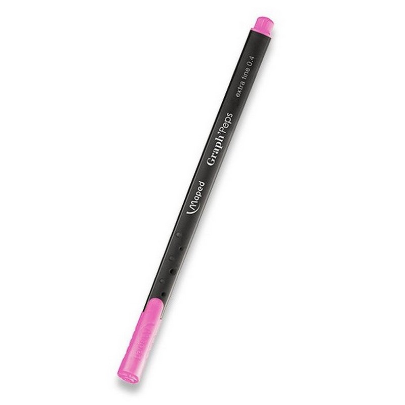 Liner MAPED Graph Peps, růžový světlý