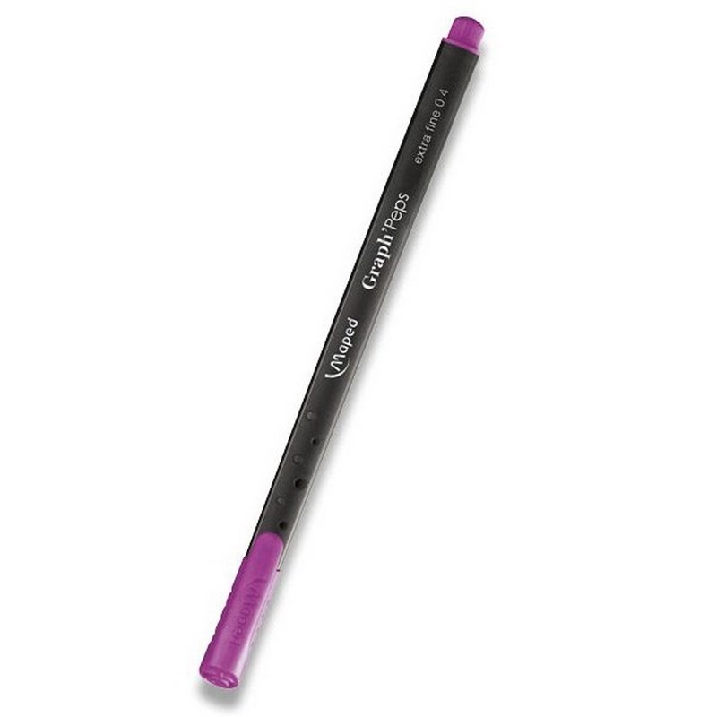 Liner MAPED Graph Peps, fialový