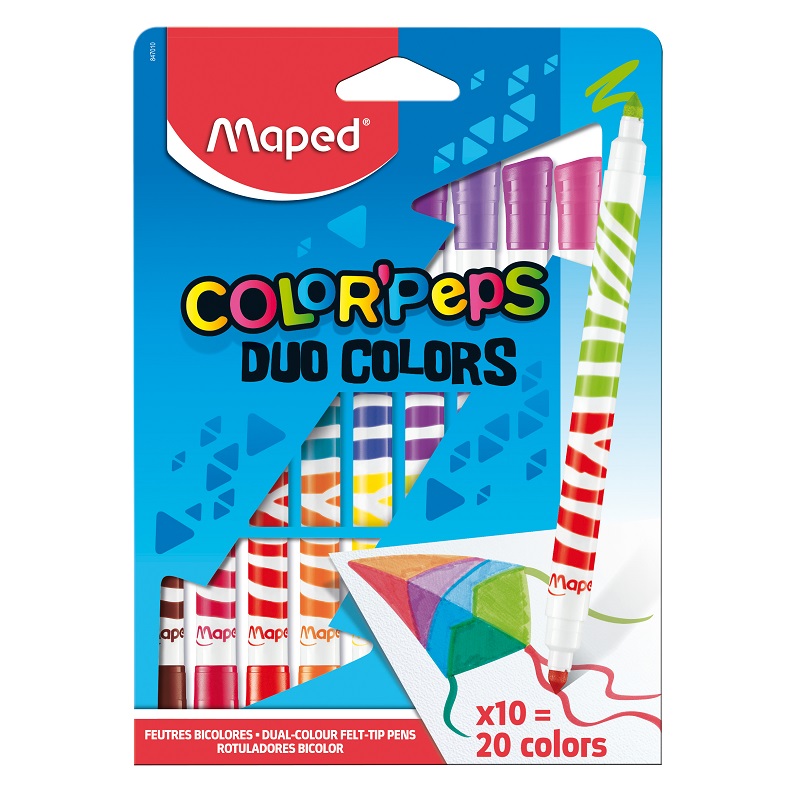 Fixy MAPED Color Peps Duo Colors, 10ks