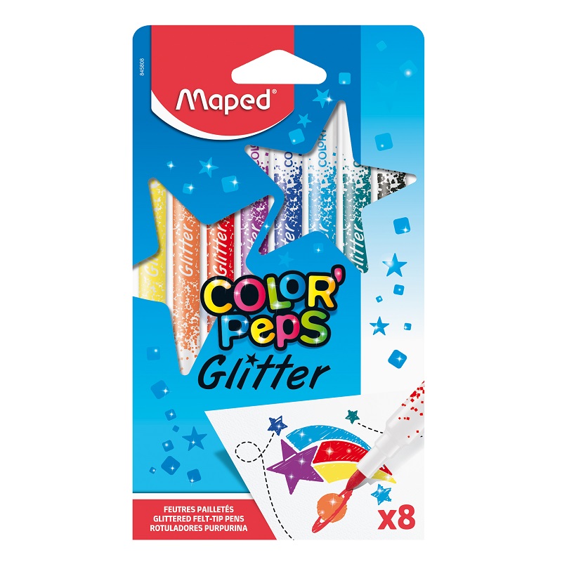 Fixy MAPED Color Peps Glitter, 8ks