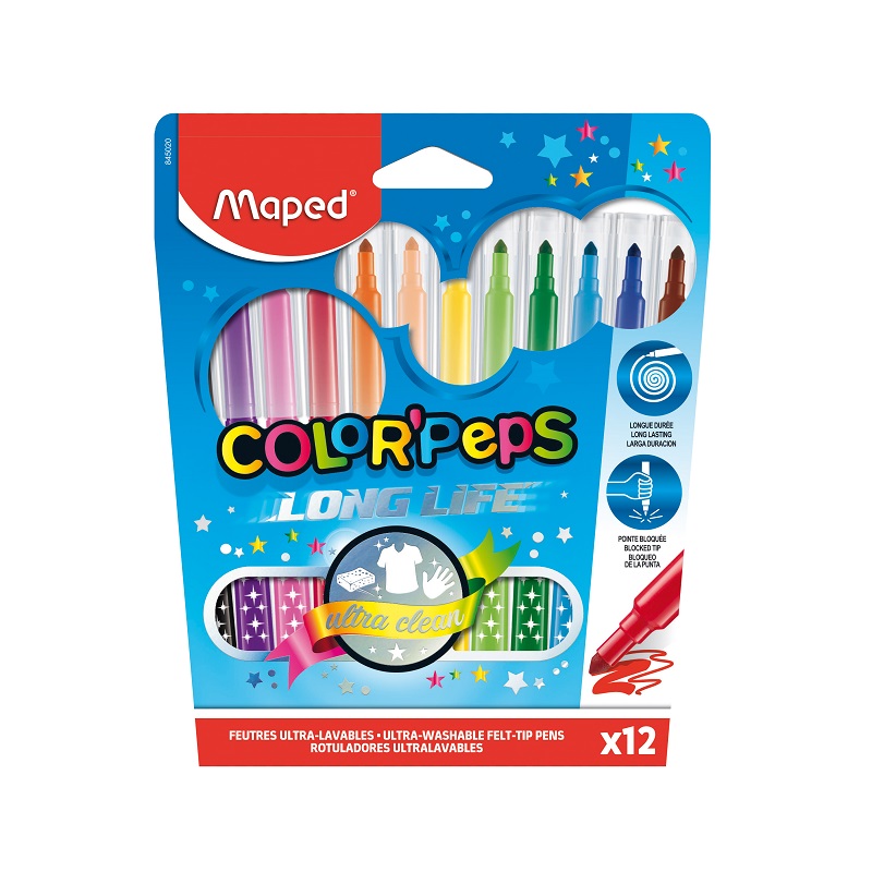 Fixy MAPED Color Peps long life, 12ks