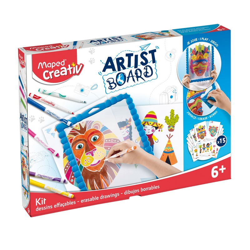 Kreativní sada MAPED CREATIV Artist Board s transparentní tabulkou
