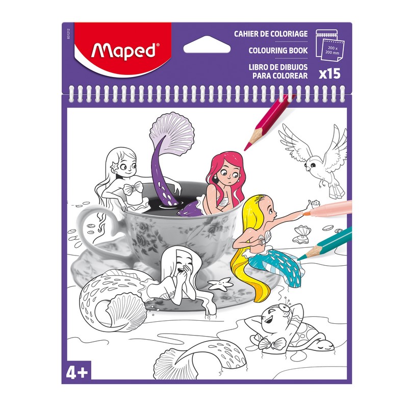 MAPED blok s omalovánkami