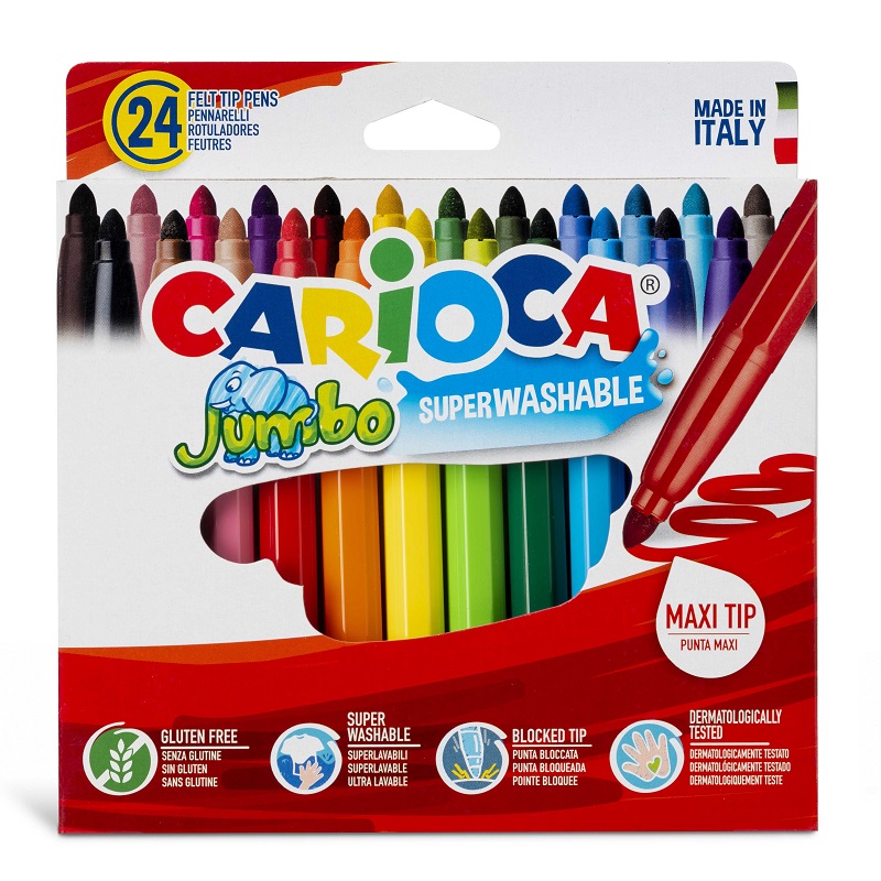 Fixy CARIOCA Jumbo, 24ks