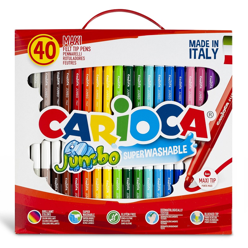 Fixy CARIOCA Jumbo, 40ks