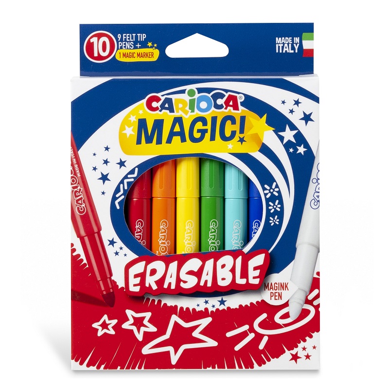 Fixy CARIOCA Magic, 10ks Erasable