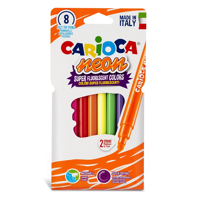 Fixy CARIOCA Neon, 8ks