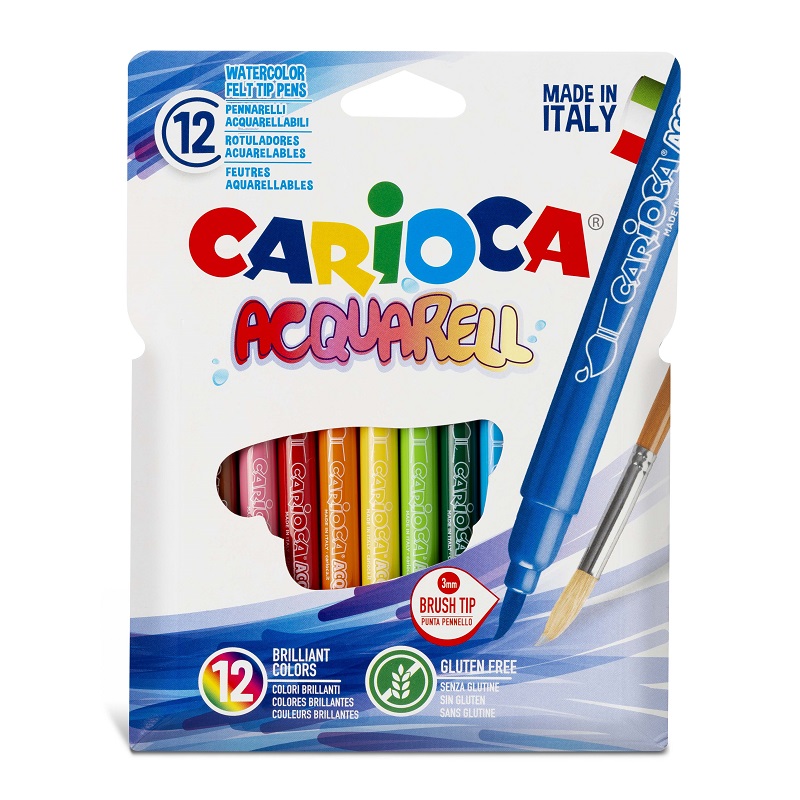 Fixy CARIOCA akvarelové Acquarell, 12ks
