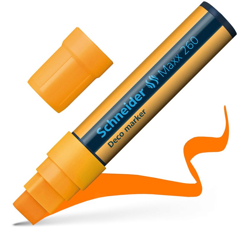 Křídový SCHNEIDER Maxx 260, oranžový