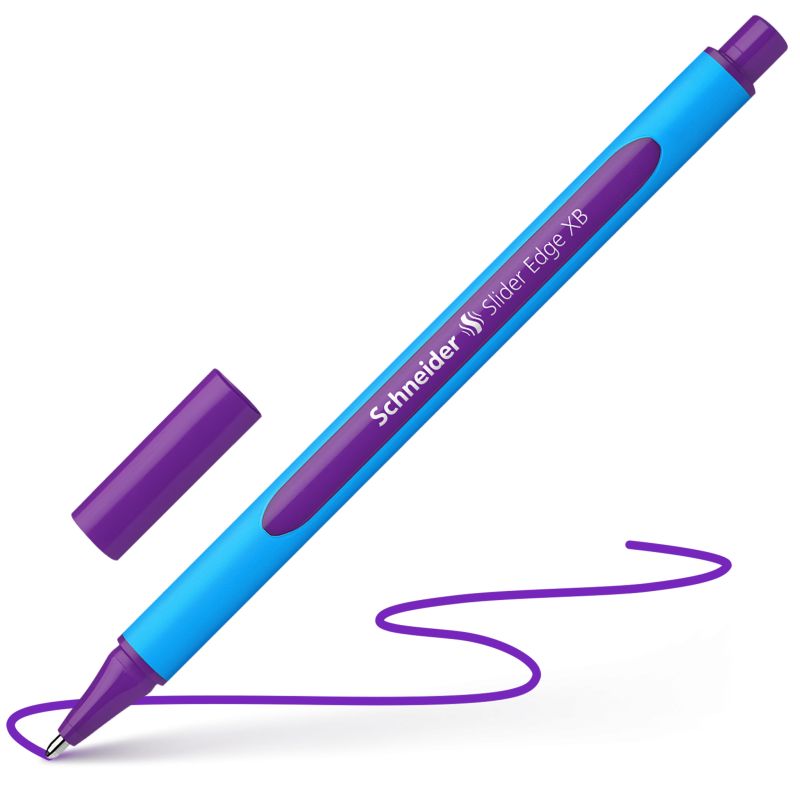 Kuličkové pero SCHNEIDER Slider Edge XB, fialové