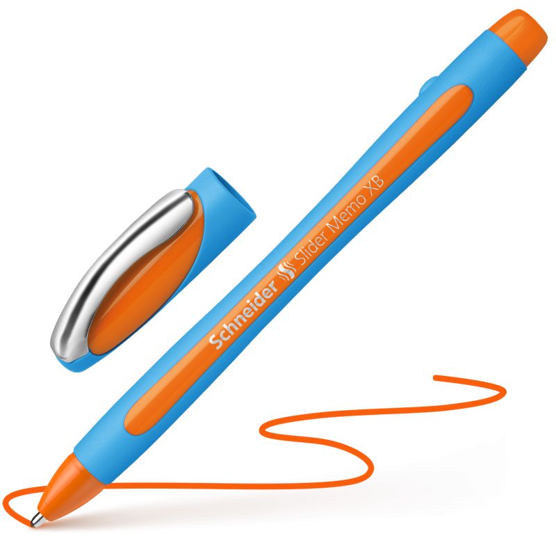 Kuličkové pero SCHNEIDER Slider Memo XB, oranžové