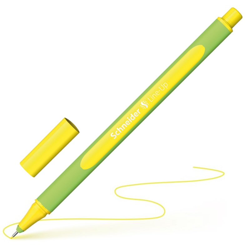 Liner SCHNEIDER Line-Up NEON, žlutý