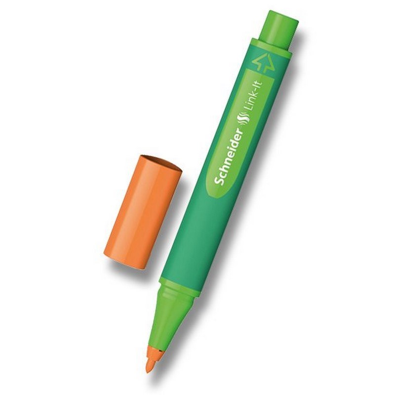 Popisovač SCHNEIDER Link-It, oranžový