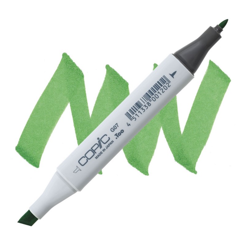 Lihová fixa COPIC Classic oboustranná Fine & Chisel, G07 Nile green