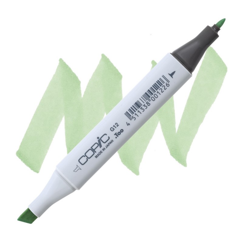 Lihová fixa COPIC Classic oboustranná Fine & Chisel, G12 Sea green