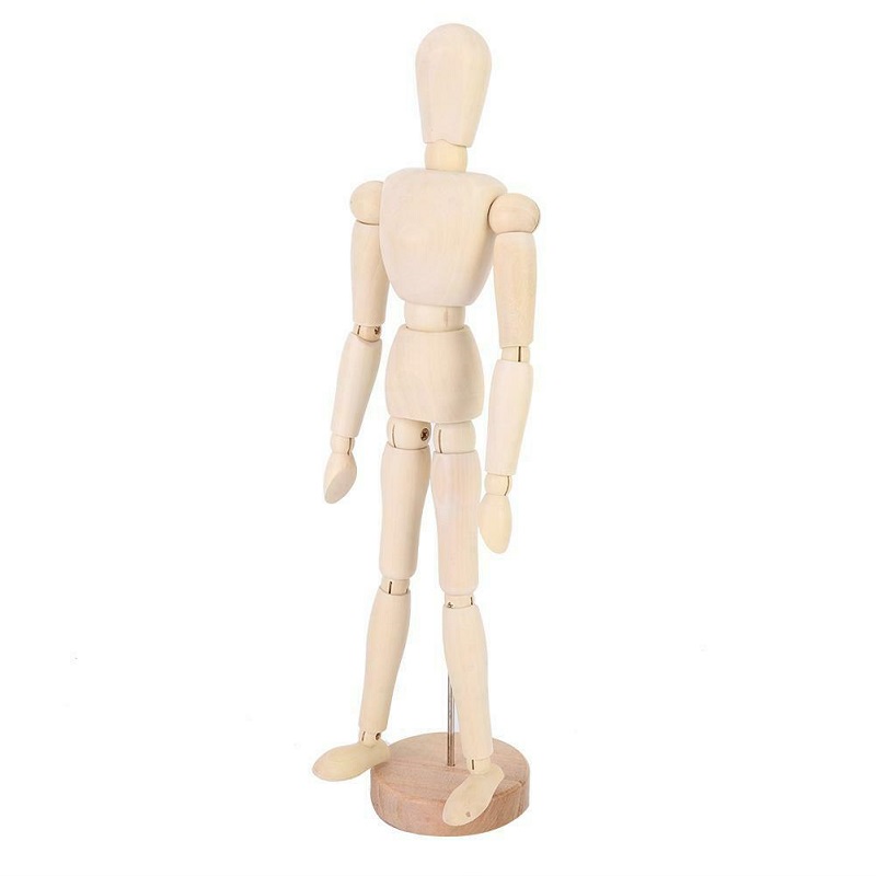 Kloubová figurka dřevěná 14cm