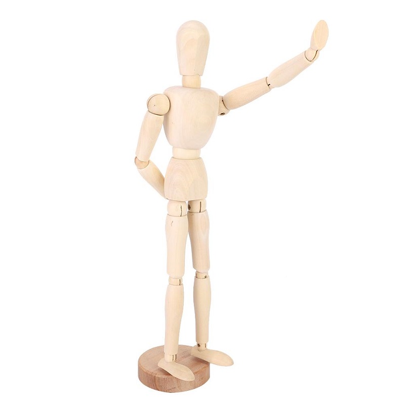 Kloubová figurka dřevěná 20cm