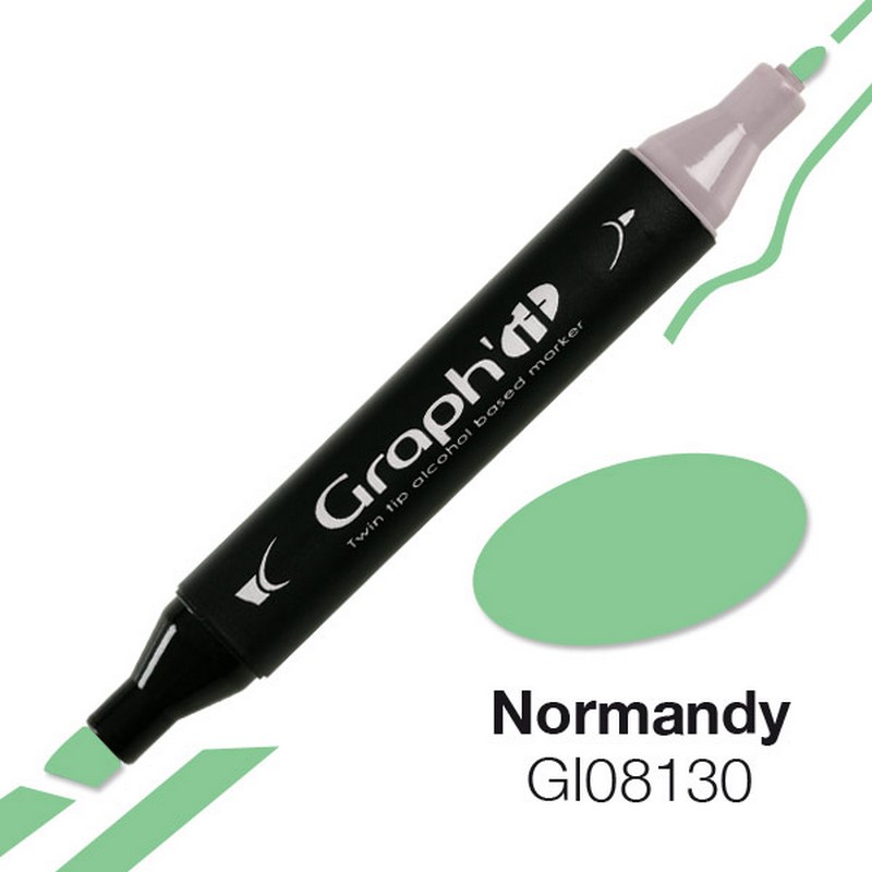 Lihová fixa GRAPH'IT oboustranná Fine & Chisel, Normandy