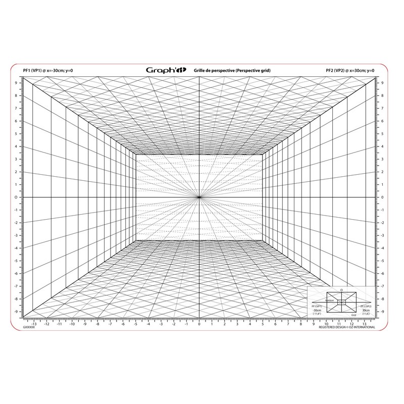 Šablona na perspektivu GRAPH'IT C