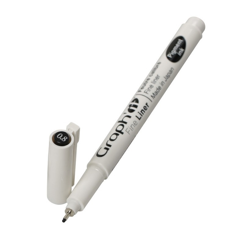Technický liner GRAPH'IT 0,8mm černý
