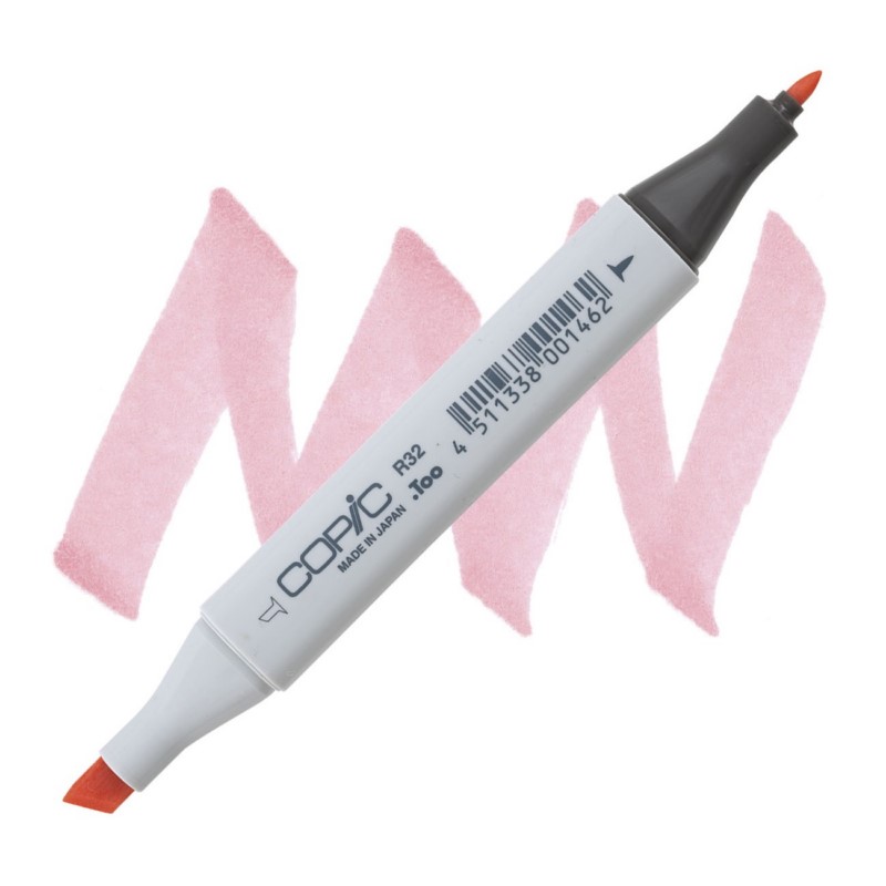Lihová fixa COPIC Classic oboustranná Fine & Chisel, R32 Peach