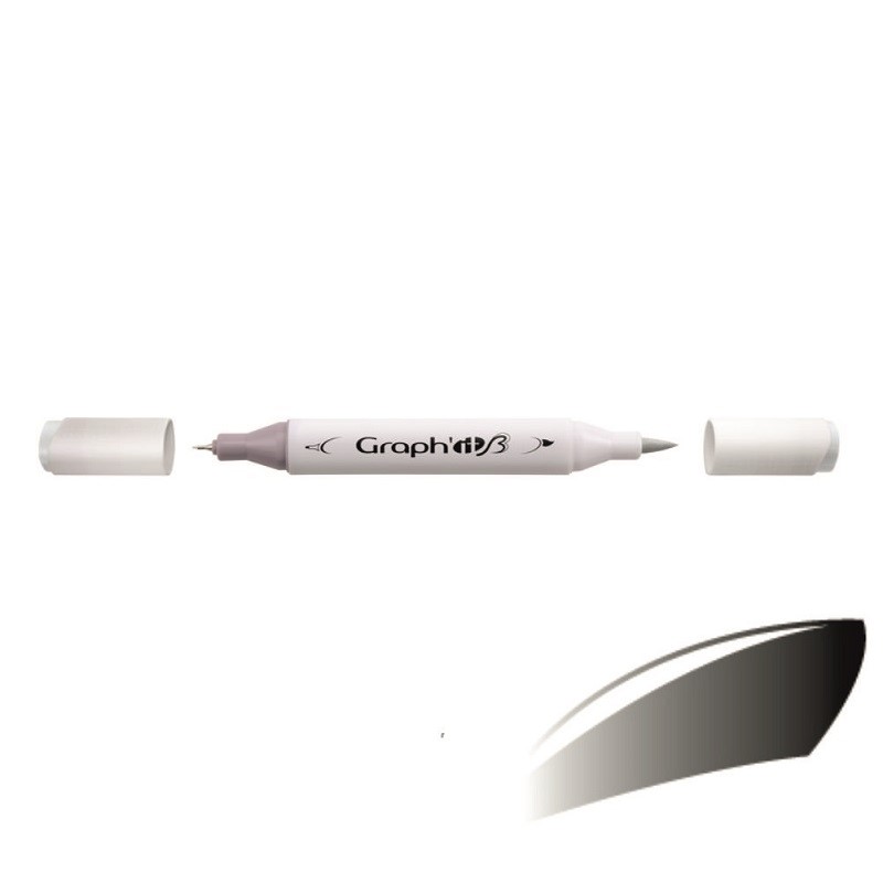Lihová fixa GRAPH'IT oboustranná Brush & Chisel, Blender