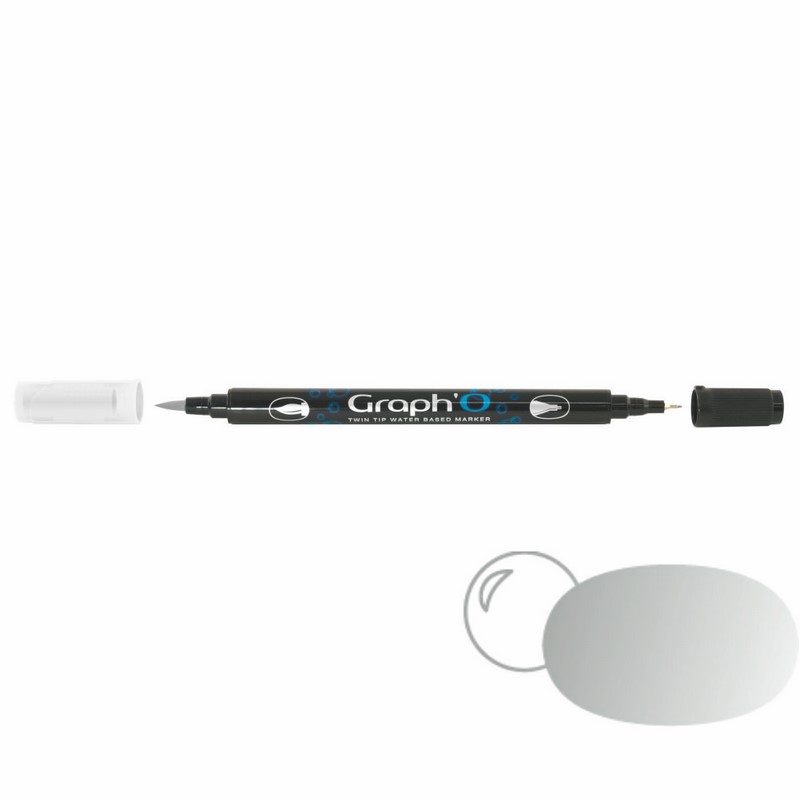 GRAPH'IT Akvarelová fixa GRAPH'O oboustranná Brush & Fine, Blender