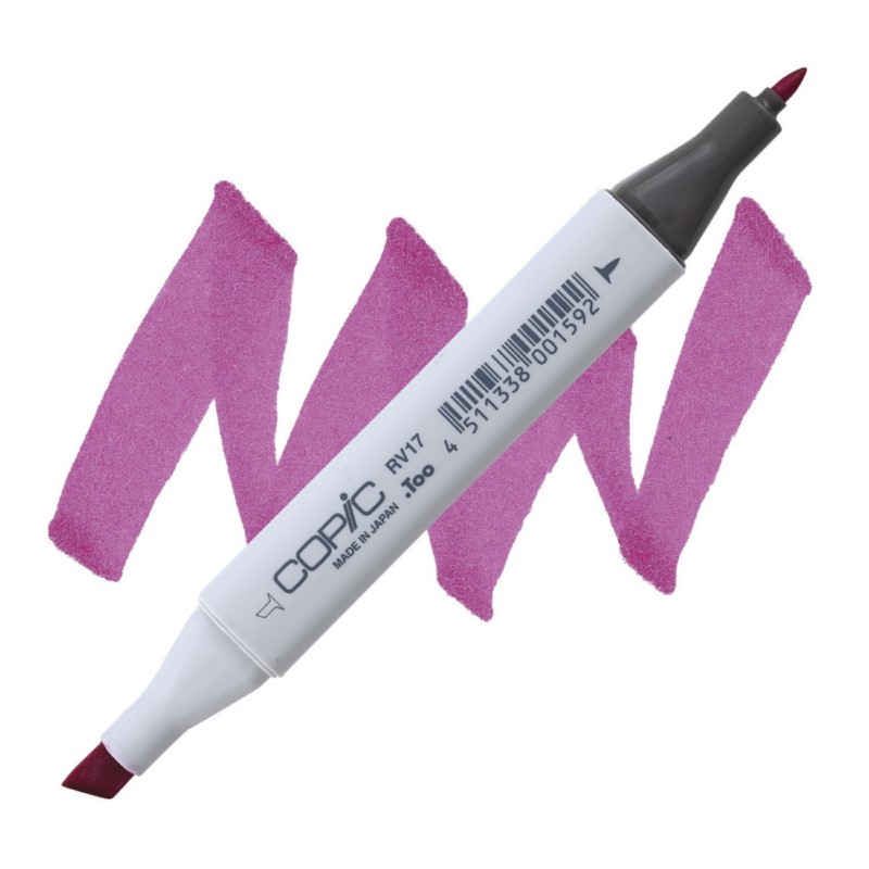 Lihová fixa COPIC Classic oboustranná Fine & Chisel, RV17 Deep magenta