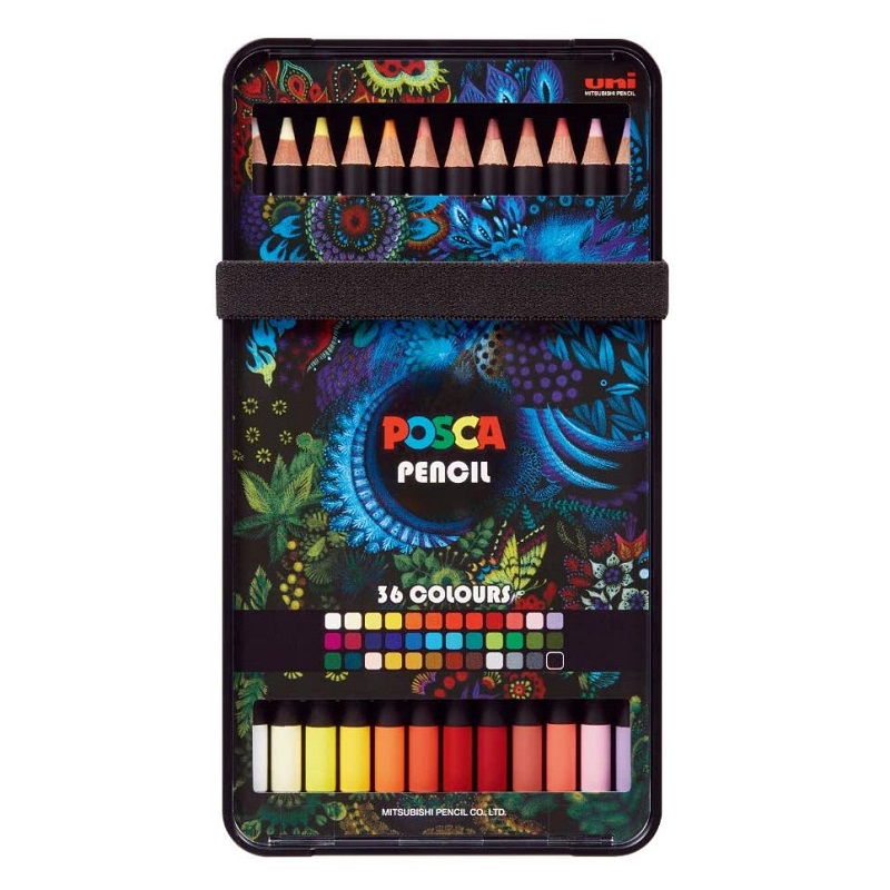 POSCA Olejové pastelky UNI POSCA, 36ks