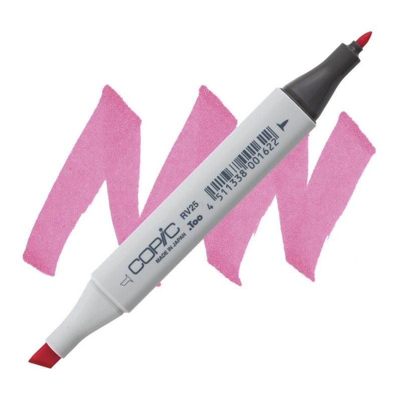 Lihová fixa COPIC Classic oboustranná Fine & Chisel, RV25 Dog rose flower