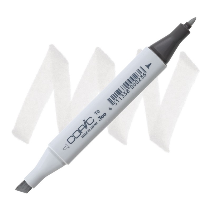 Lihová fixa COPIC Classic oboustranná Fine & Chisel, T0 Toner gray 0