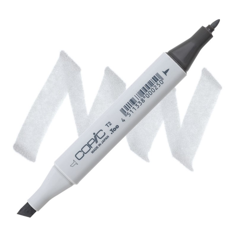 Lihová fixa COPIC Classic oboustranná Fine & Chisel, T2 Toner gray 2